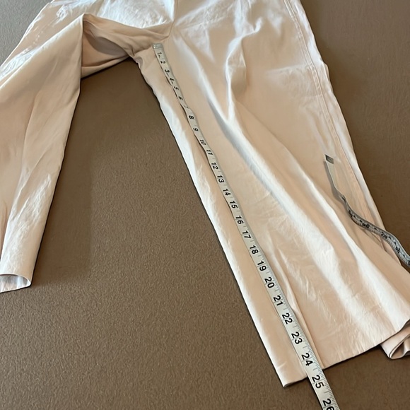 VINCE Linen Blend Cream Color Pants- Size 10 - Picture 10 of 12